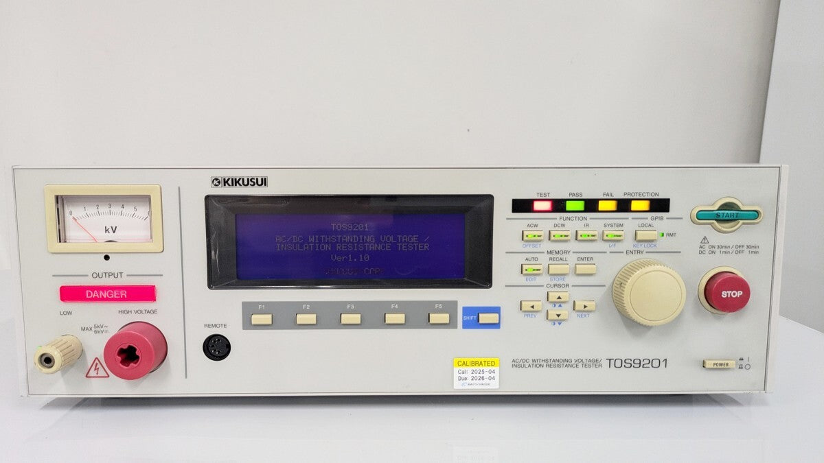 Kikusui TOS9201 Withstanding Voltage and Insulation Resistance Tester [g1241157846]