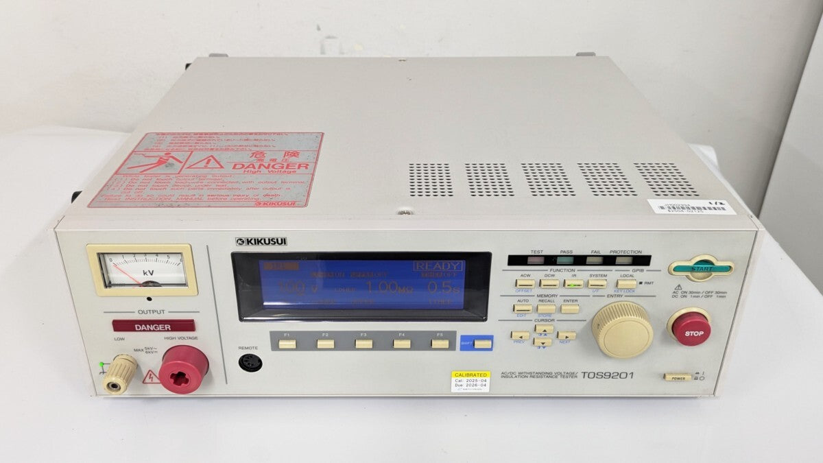 Kikusui TOS9201 Withstanding Voltage and Insulation Resistance Tester [g1241157846]