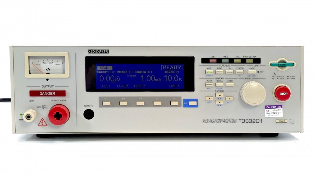 Kikusui TOS9201 Withstanding Voltage and Insulation Resistance Tester [t1241157940]