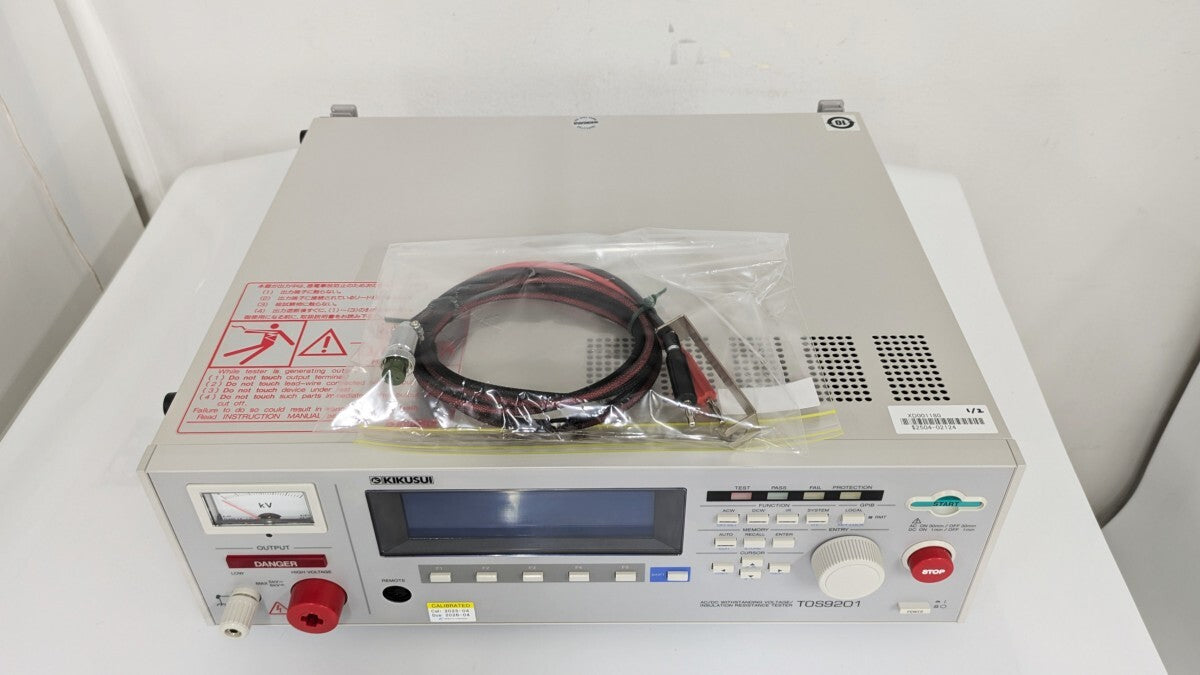Kikusui TOS9201 Withstanding Voltage and Insulation Resistance Tester [n1241163574]