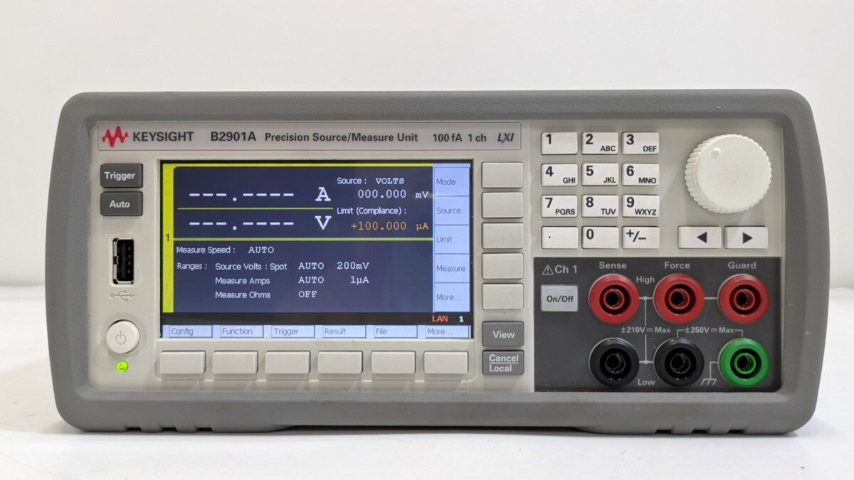 Keysight B2901A Precision Source Measure Unit SMU 210V 3A [t1241170334]