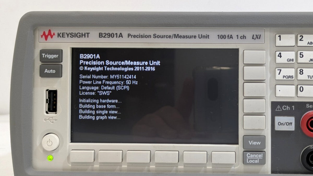 Keysight B2901A Precision Source Measure Unit SMU 210V 3A [t1241170334]