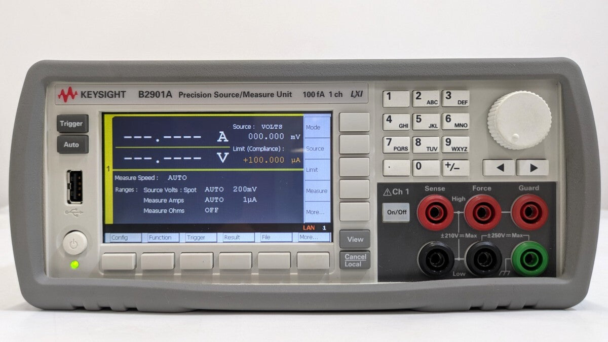 Keysight B2901A Precision Source Measure Unit SMU 210V 3A [q1241164697]