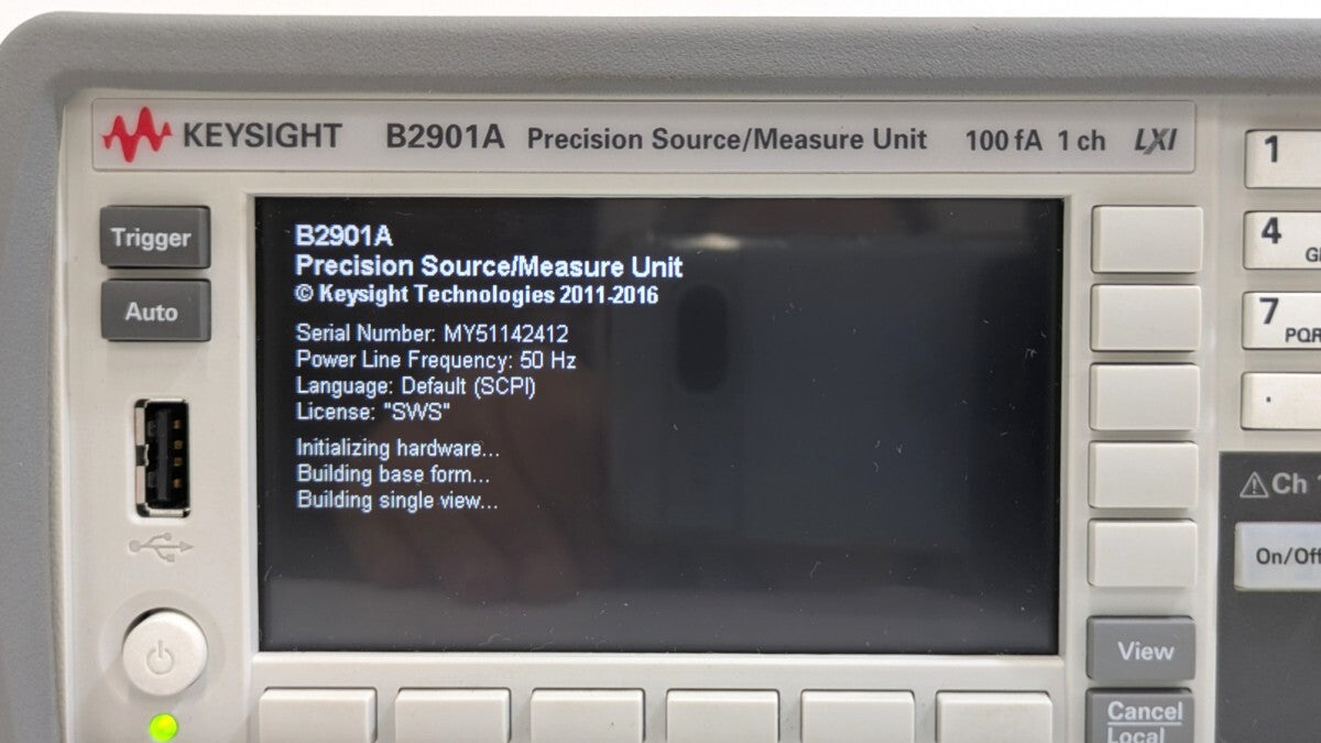 Keysight B2901A Precision Source Measure Unit SMU 210V 3A [q1241164697]