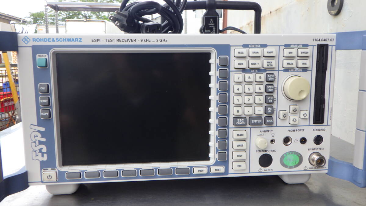 Rohde & Schwarz Test Receiver 9kHz-3GHz (as-is) [r1241197644]