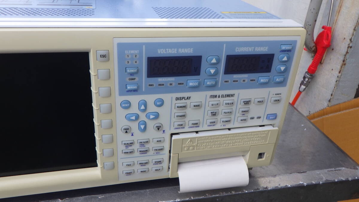 Yokogawa WT3000 Precision Power Analyzer (as-is) [s1241198299]