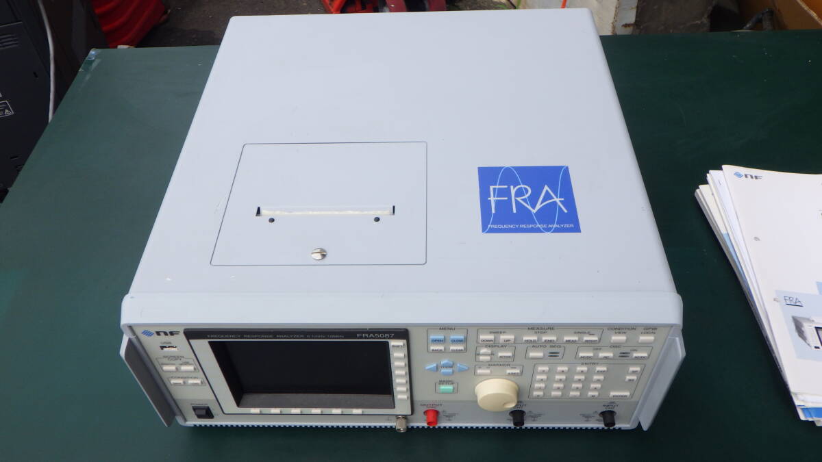 NF FRA5087 Frequency Response Analyzer (as-is) [s1241208357]