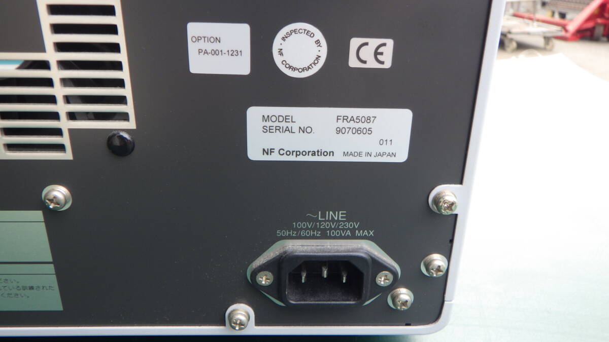 NF FRA5087 Frequency Response Analyzer (as-is) [s1241208357]