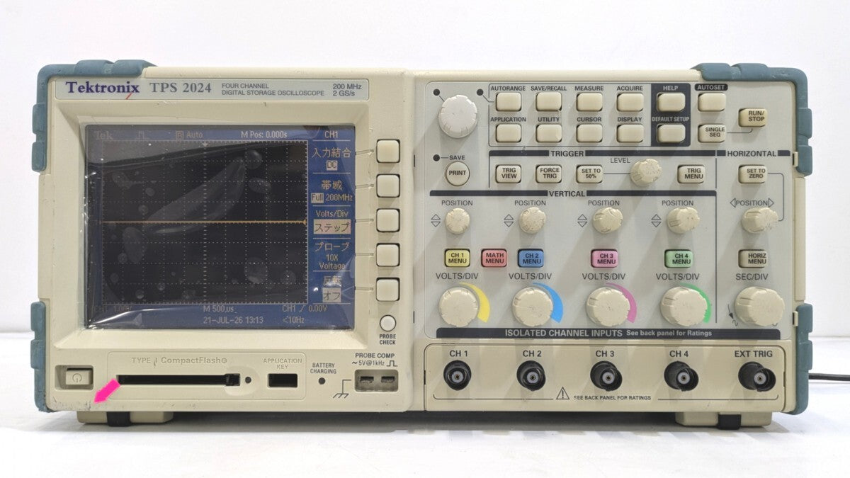 Tektronix TPS2024 Digital Storage Oscilloscope 200MHz 4ch Isolated [x1241252307]
