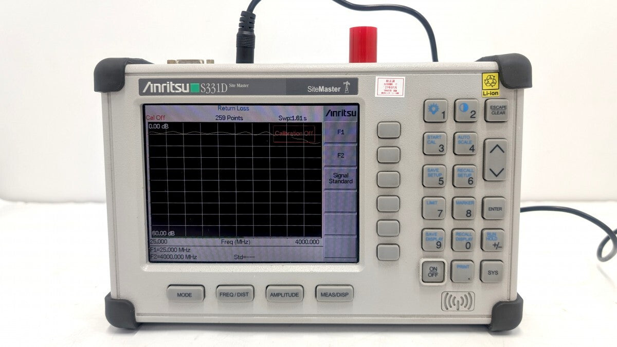 Anritsu S331D Site Master Cable and Antenna Analyzer [e1241278419]