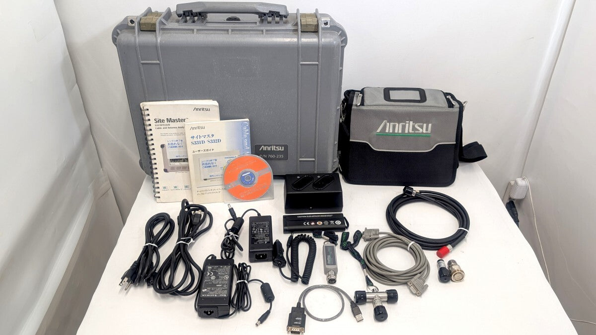 Anritsu S331D Site Master Cable and Antenna Analyzer [e1241278419]