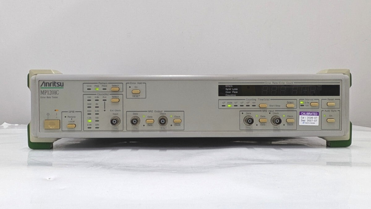 Anritsu MP1201C Error Rate Tester with Calibration Certificate [x1241394155]