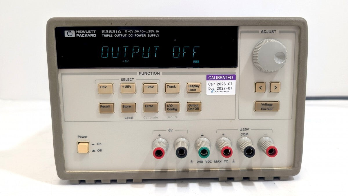 Keysight E3631A Triple Output Power Supply 80W [c1241451194]
