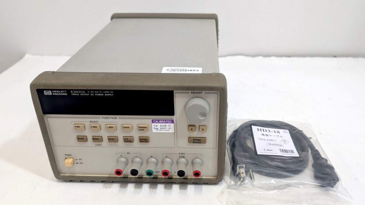 Keysight E3631A Triple Output Power Supply 80W [c1241451194]