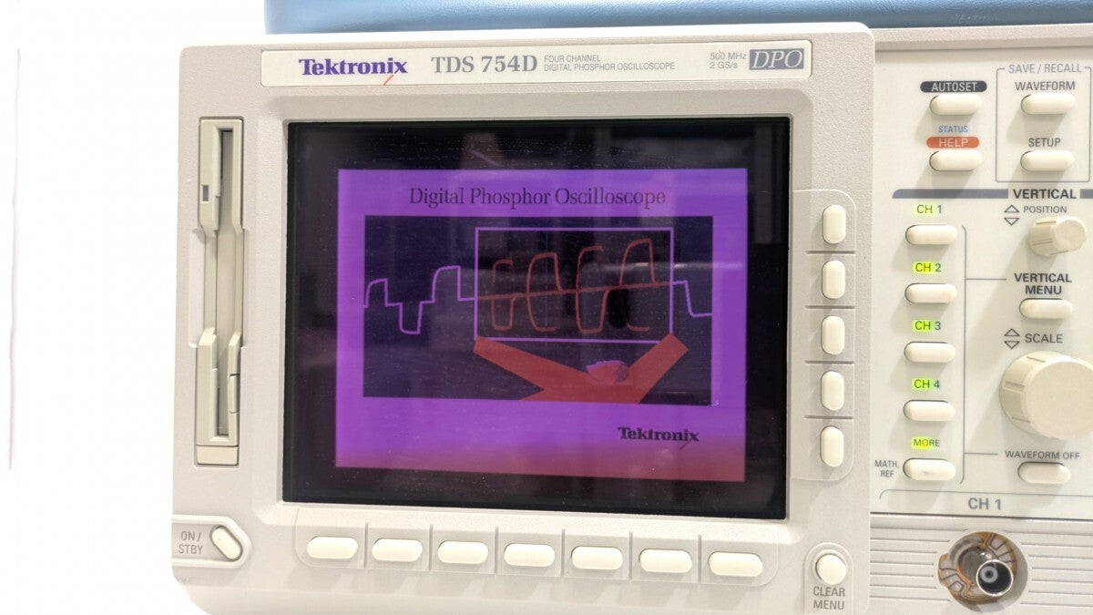 Tektronix TDS754D Digital Oscilloscope 500MHz 4 Channels [h1241452420]