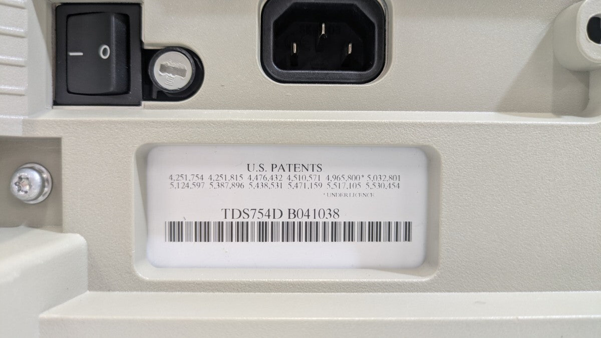 Tektronix TDS754D Digital Oscilloscope 500MHz 4 Channels [h1241452420]