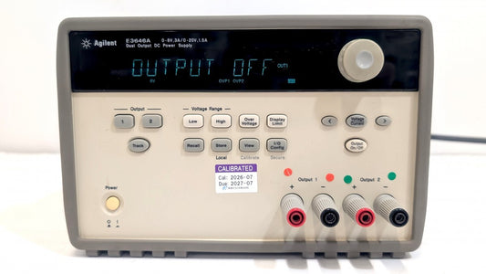 Keysight E3646A Dual Output DC Power Supply with Calibration Certificate [c1241461463]