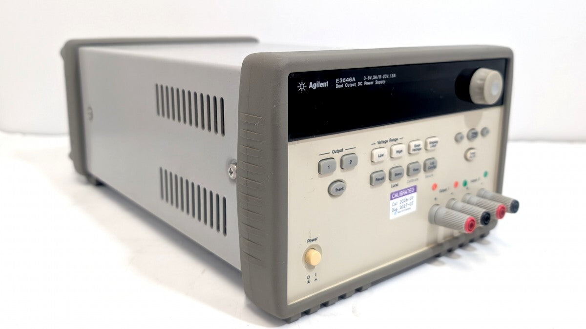 Keysight E3646A Dual Output DC Power Supply with Calibration Certificate [c1241461463]