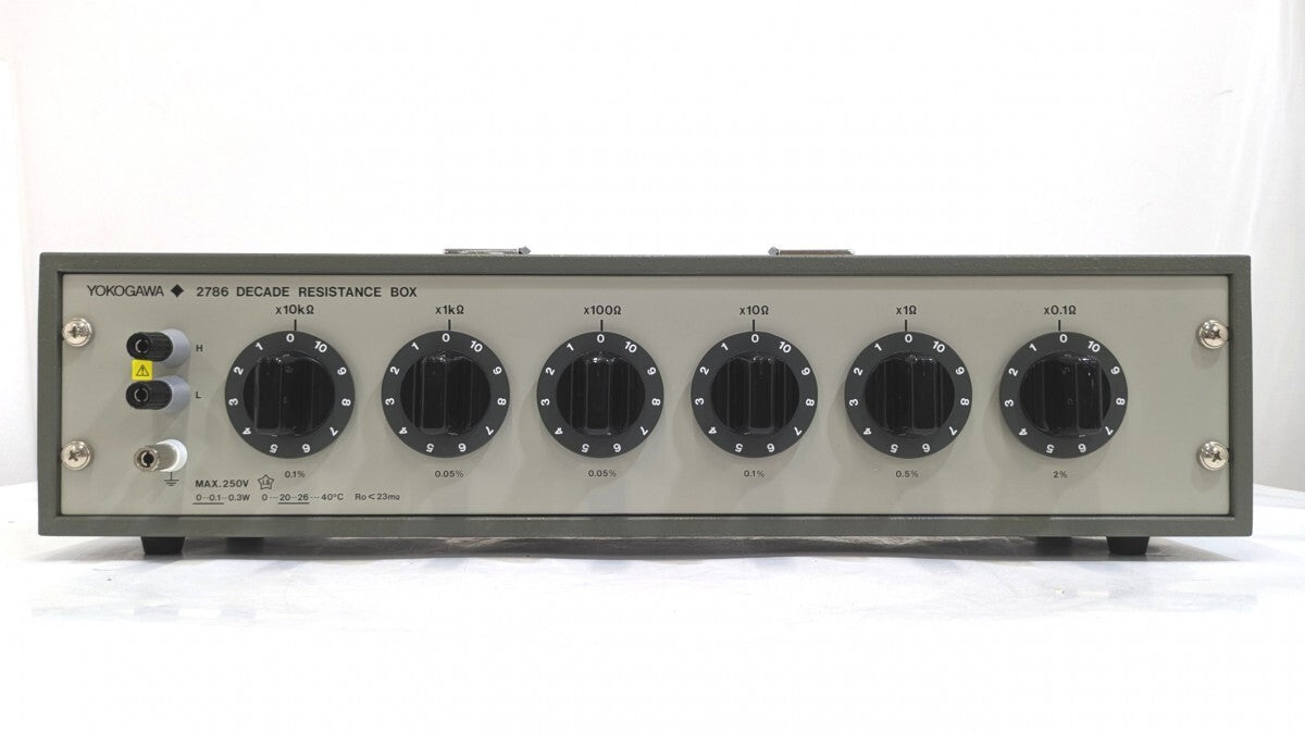 Yokogawa 2786-10 Dial Type Variable Resistor 0.1Ω-111.111kΩ [f1241525321]