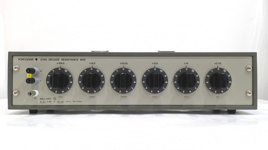 Yokogawa 2786-10 Dial Type Variable Resistor 0.1Ω-111.111kΩ [f1241525321]