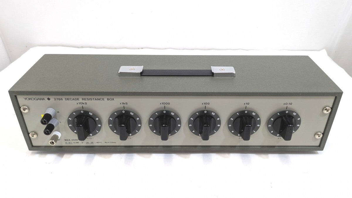 Yokogawa 2786-10 Dial Type Variable Resistor 0.1Ω-111.111kΩ [f1241525321]
