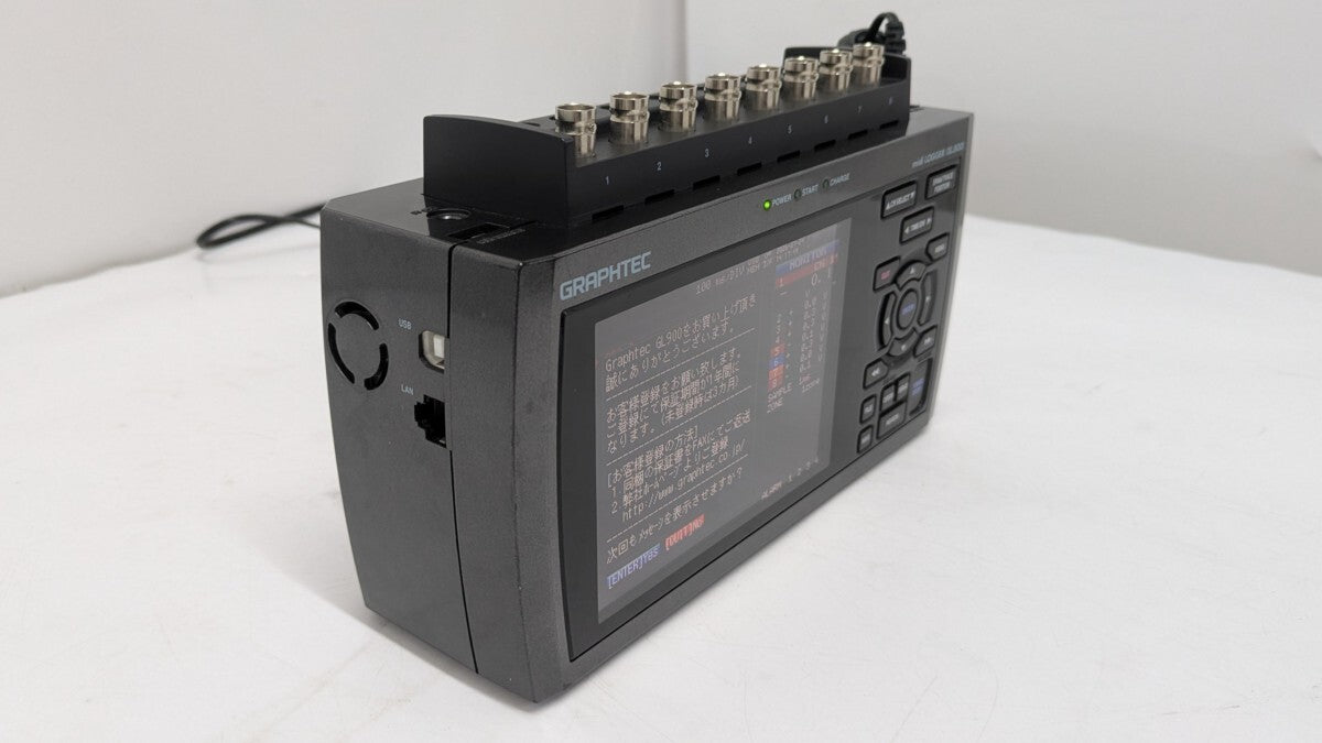 GRAPHTEC GL900-8 Midi Logger 8ch 500V 100kS/s [1241542305]