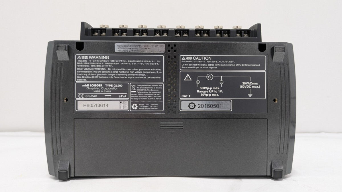 GRAPHTEC GL900-8 Midi Logger 8ch 500V 100kS/s [1241542305]