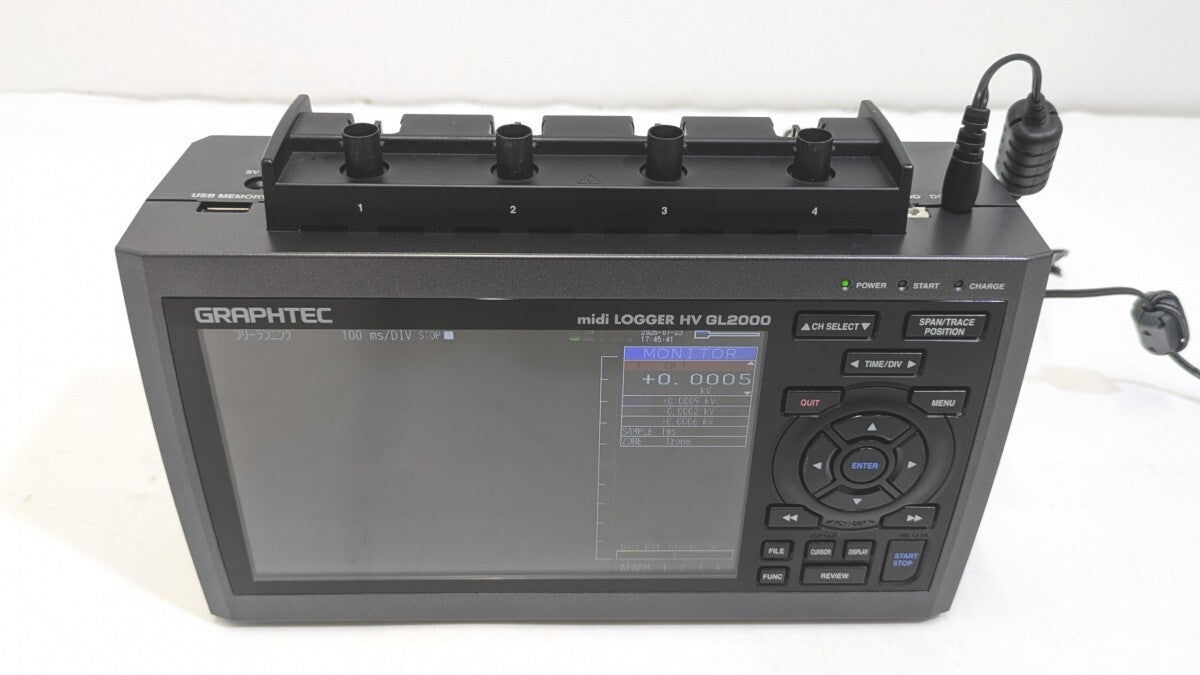 GRAPHTEC GL2000 High Voltage High-Speed 4-Channel Data Logger [v1241566652]