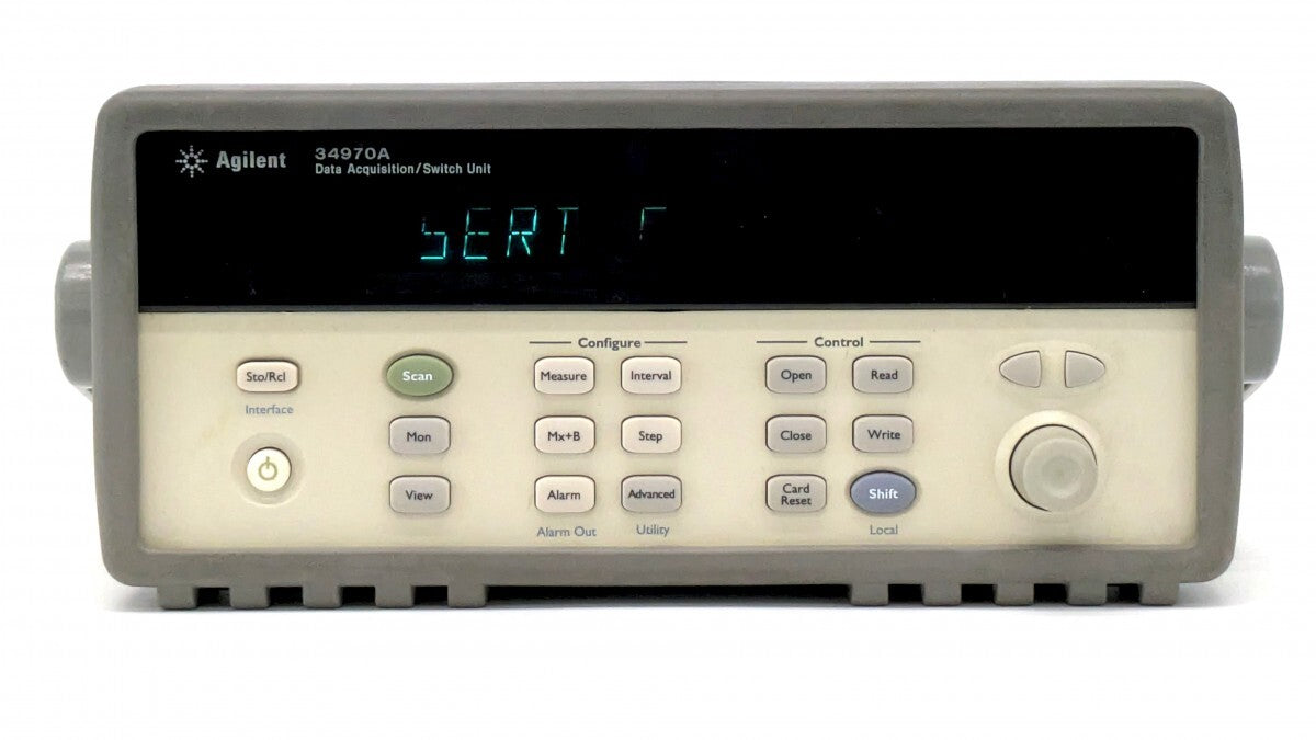 Keysight 34970A Data Acquisition/Data Logger Switch Unit 6.5 Digit DMM 3 Slots [q1241553303]