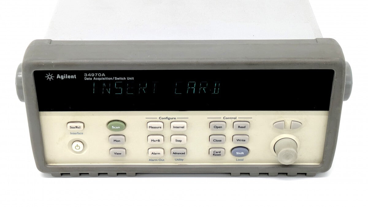 Keysight 34970A Data Acquisition/Data Logger Switch Unit 6.5 Digit DMM 3 Slots [q1241553303]