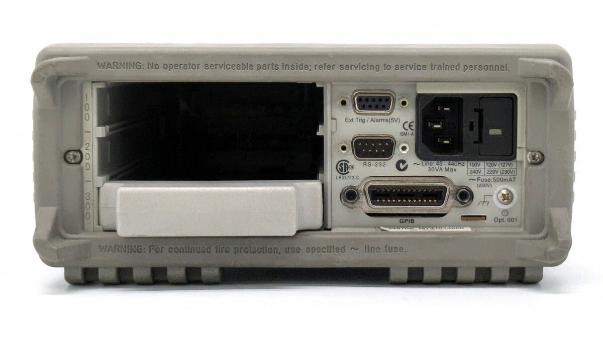 Keysight 34970A Data Acquisition/Data Logger Switch Unit 6.5 Digit DMM 3 Slots [q1241553303]