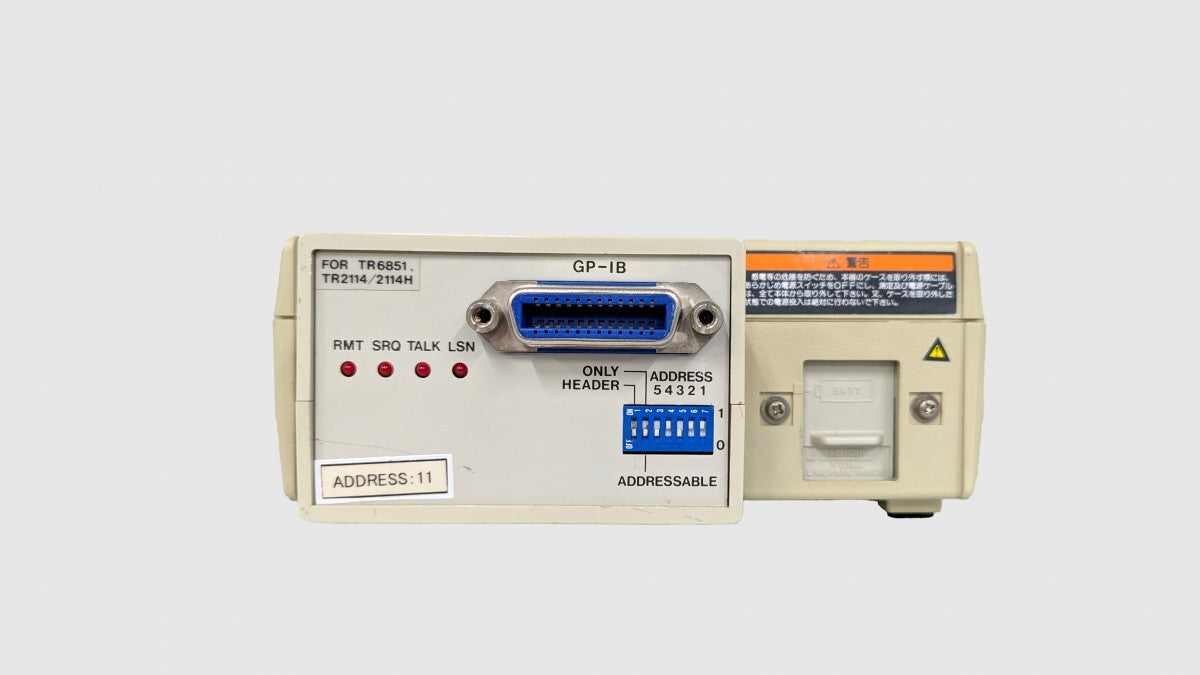 Advantest TR2114H Digital Multi-Temperature Indicator with GPIB [p1241564044]