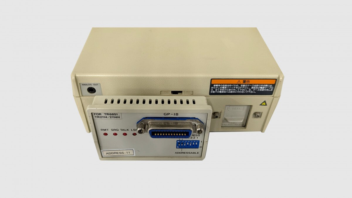 Advantest TR2114H Digital Multi-Temperature Indicator with GPIB [p1241564044]
