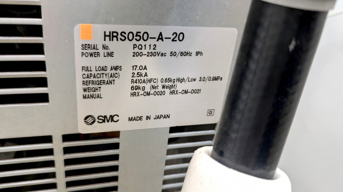 SMC HRS050-A-20 Thermo Chiller Air-Cooled 4700W-5100W [b1241554589]