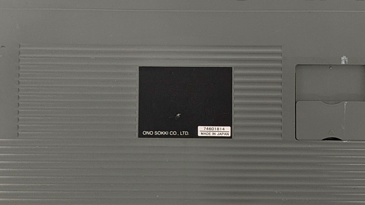 ONOSOKKI CF-7200 Portable 2ch FFT Analyzer with Calibration Certificate [f1241876492]