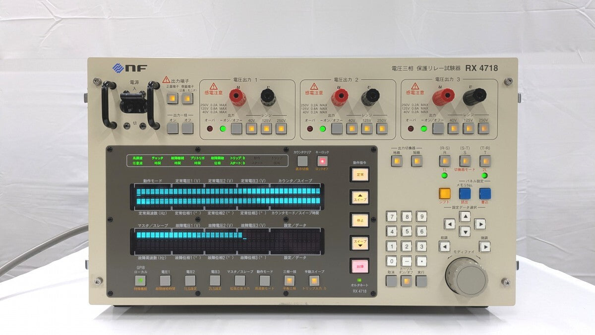 NF RX4718 Voltage Three-Phase Protection Relay Tester [p1241894955]
