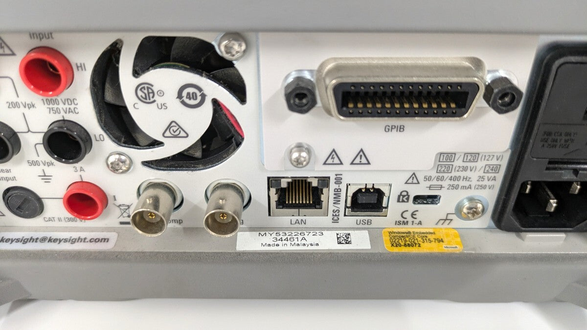 Keysight 34461A Digital Multimeter 6.5 Digit Op:GPIB [f1241898761]
