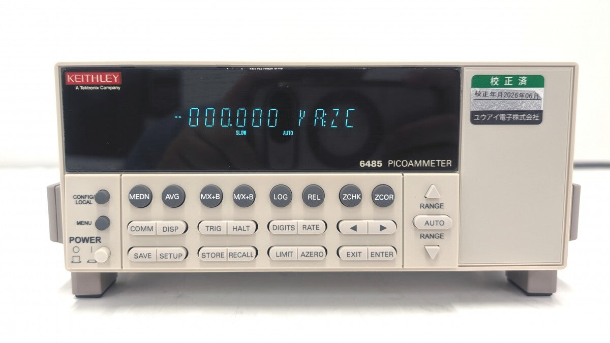 Keithley 6485 Picoammeter DMM with Calibration Certificate [f1242019105]