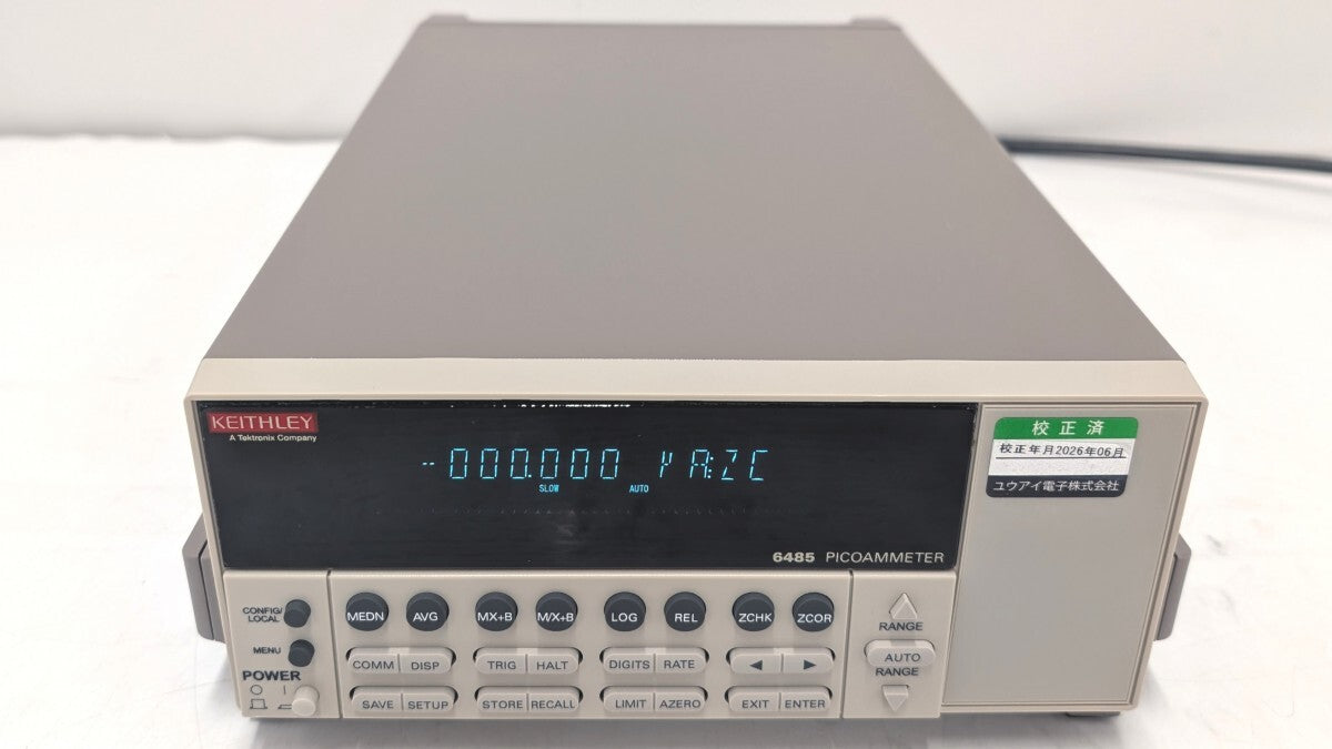 Keithley 6485 Picoammeter DMM with Calibration Certificate [f1242019105]