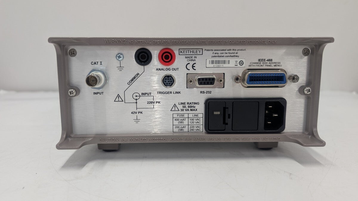Keithley 6485 Picoammeter DMM with Calibration Certificate [f1242019105]