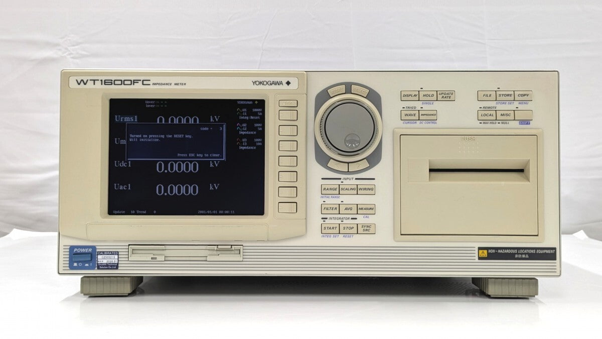 Yokogawa WT1600FC Impedance Meter with Calibration Certificate [n1242029781]