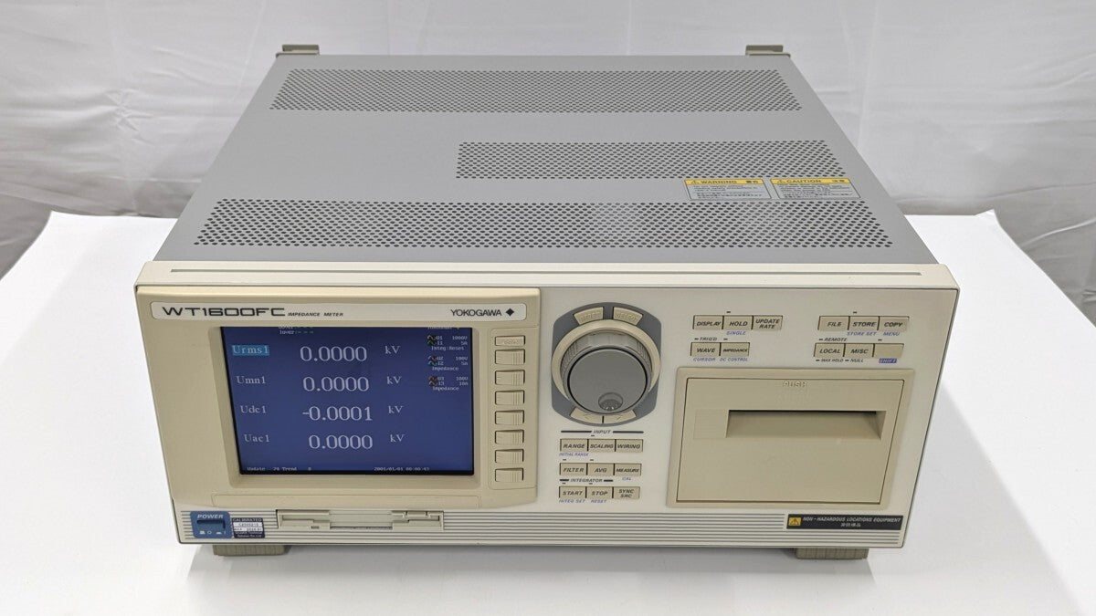 Yokogawa WT1600FC Impedance Meter with Calibration Certificate [n1242029781]