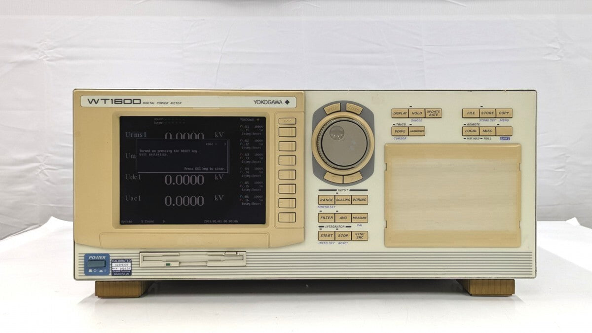 Yokogawa WT1600 Digital Power Meter DC 0.5Hz-1MHz [o1242046905]