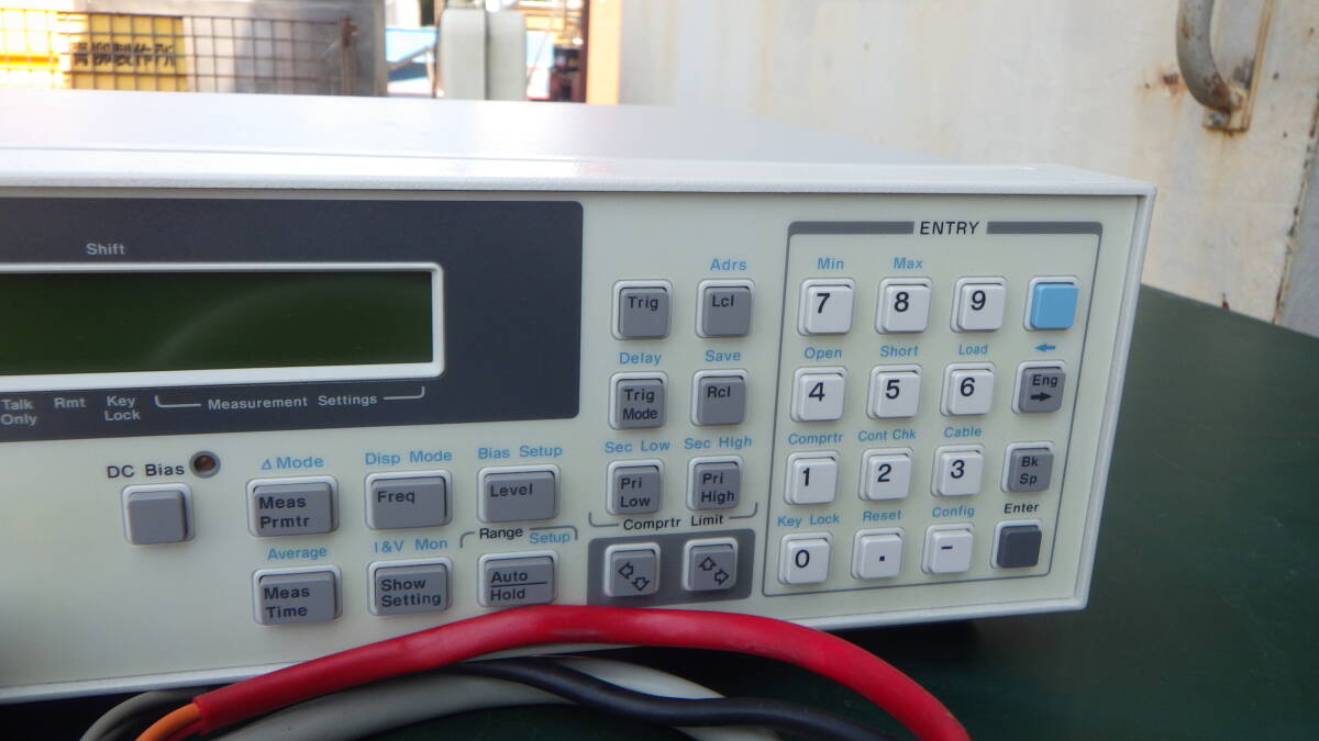 Agilent 4263B LCR Meter with 16089B Kelvin Clip Leads [b1242051964]