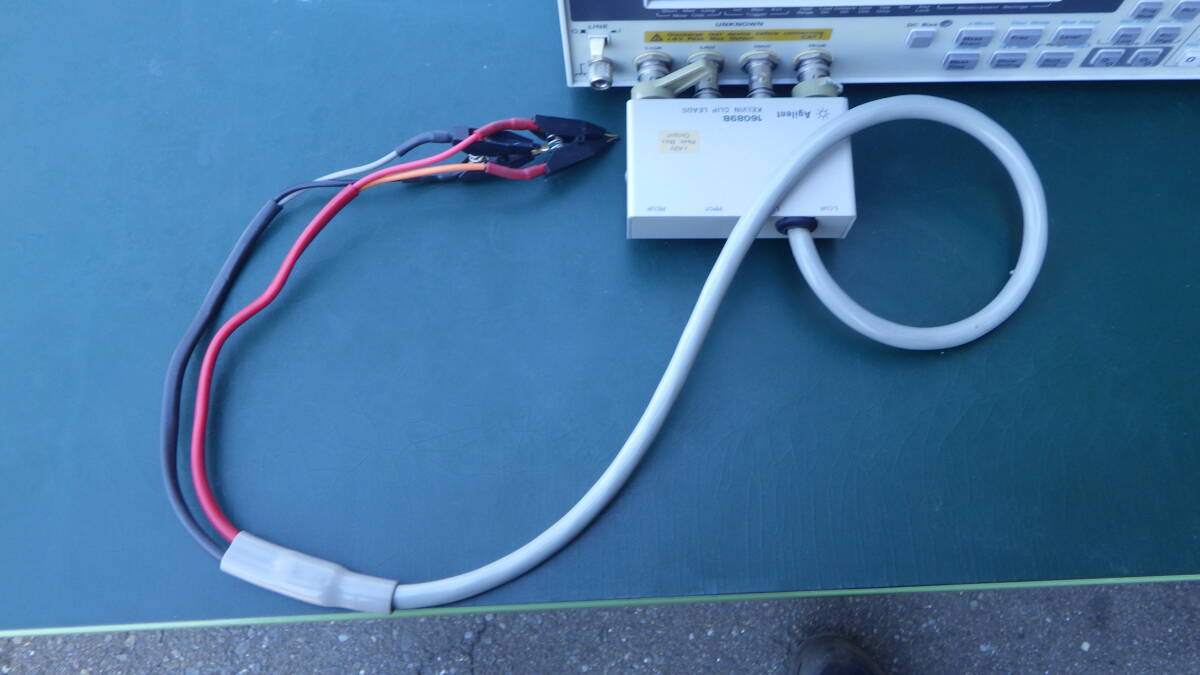 Agilent 4263B LCR Meter with 16089B Kelvin Clip Leads [b1242051964]