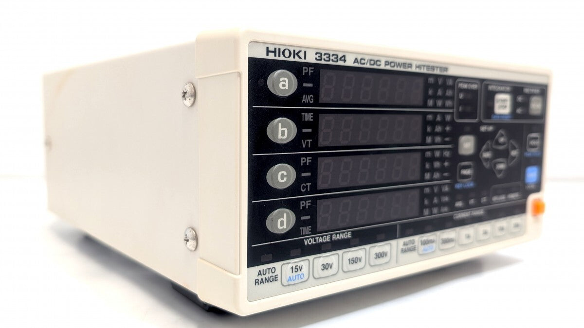 Hioki 3334 AC/DC Power HiTester with Calibration Certificate [s1242099292]