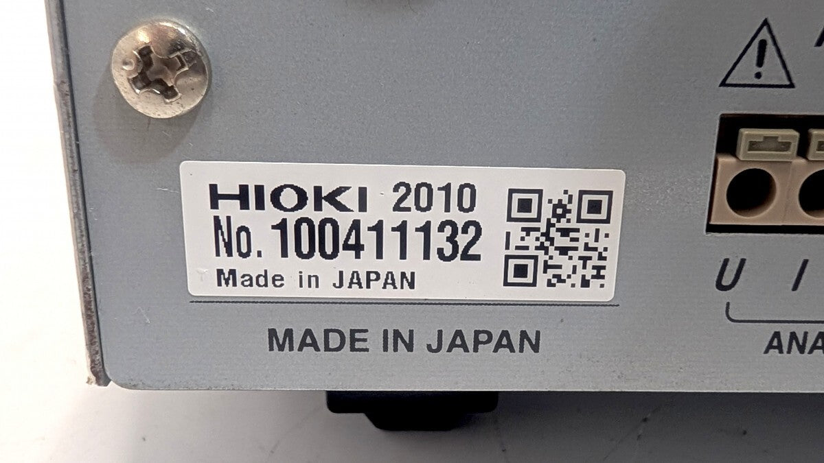 Hioki 3334 AC/DC Power HiTester with Calibration Certificate [s1242099292]