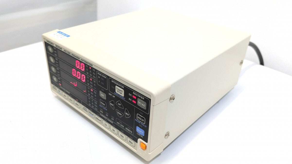 Hioki 3334 AC/DC Power HiTester with Calibration Certificate [g1242085581]