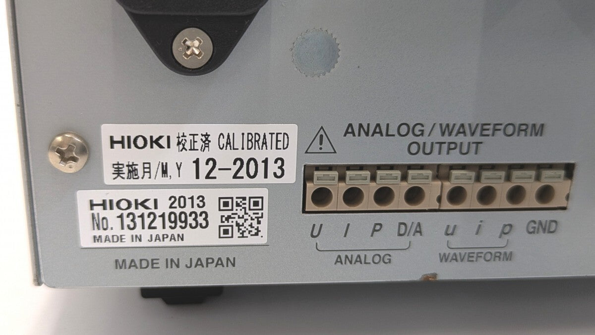 Hioki 3334 AC/DC Power HiTester with Calibration Certificate [g1242085581]