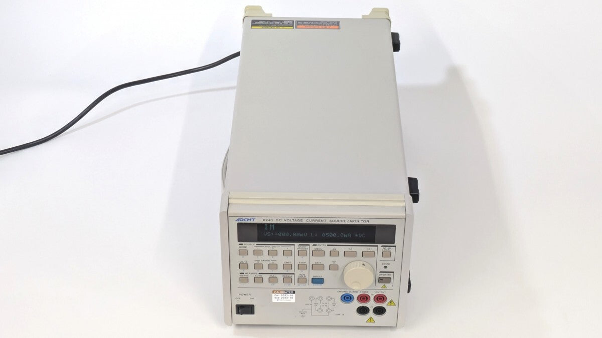 ADVANTEST R6243 DC Voltage and Current Source Monitor [j1242274567]